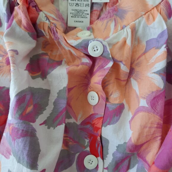Handmade Dresses & Skirts - Brand New beautiful floral 100% Cotton Blouse and Skirt